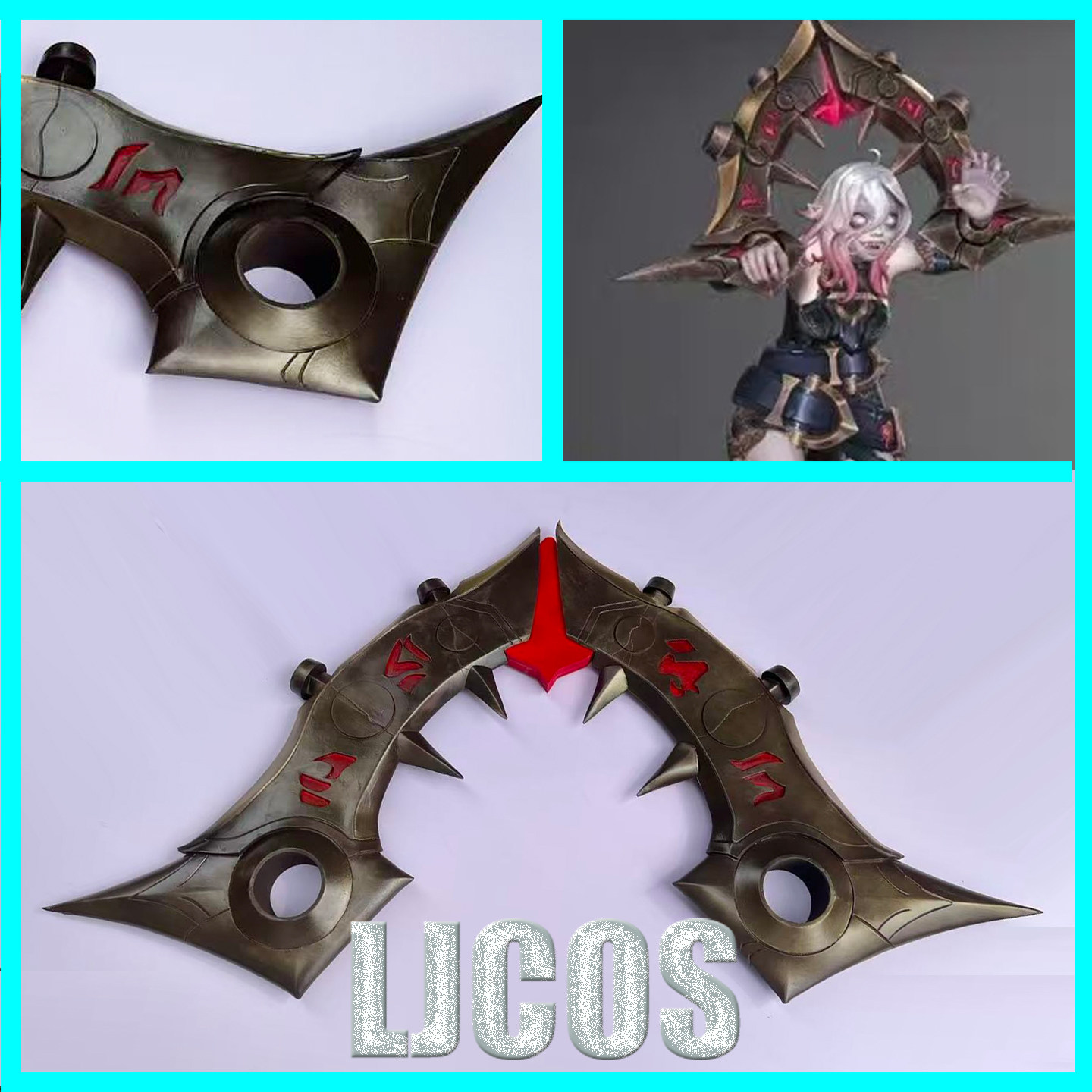 Briar Cosplay Prop - Briar Shackles LOL Accesorios de cosplay