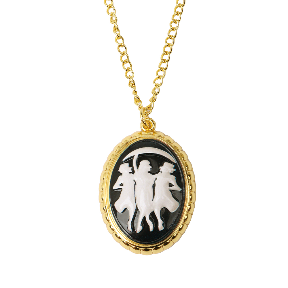 Darkhold Cosplay Prop - Collar de camafeo de Agatha, colgante