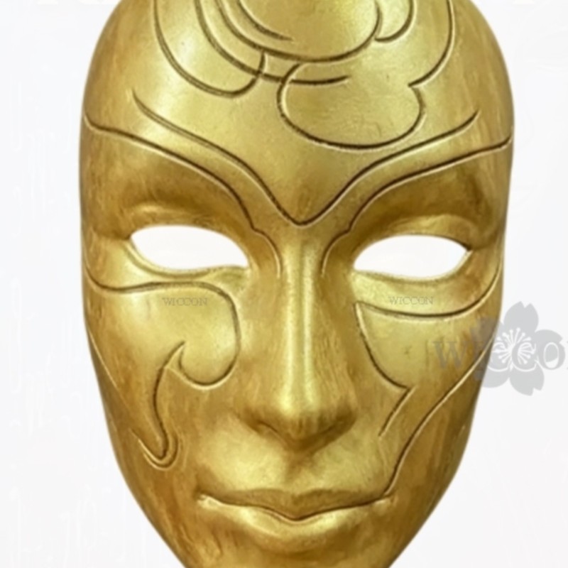 Cosplay Prop Pattern - Máscara de poliláctido 3D Fantasias Katarina