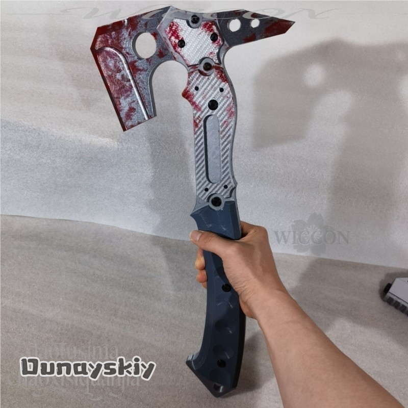 Hacha Táctica Falsa de Alta Ca - Cosplay Prop Pattern reseña y precio