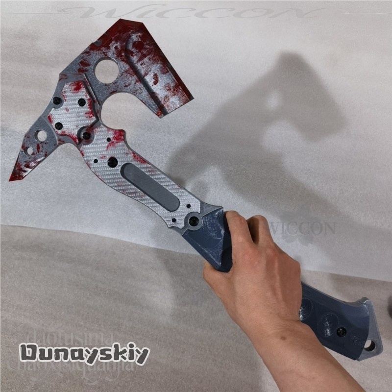 Hacha Táctica Falsa de Alta Ca - Cosplay Prop Pattern reseña y precio