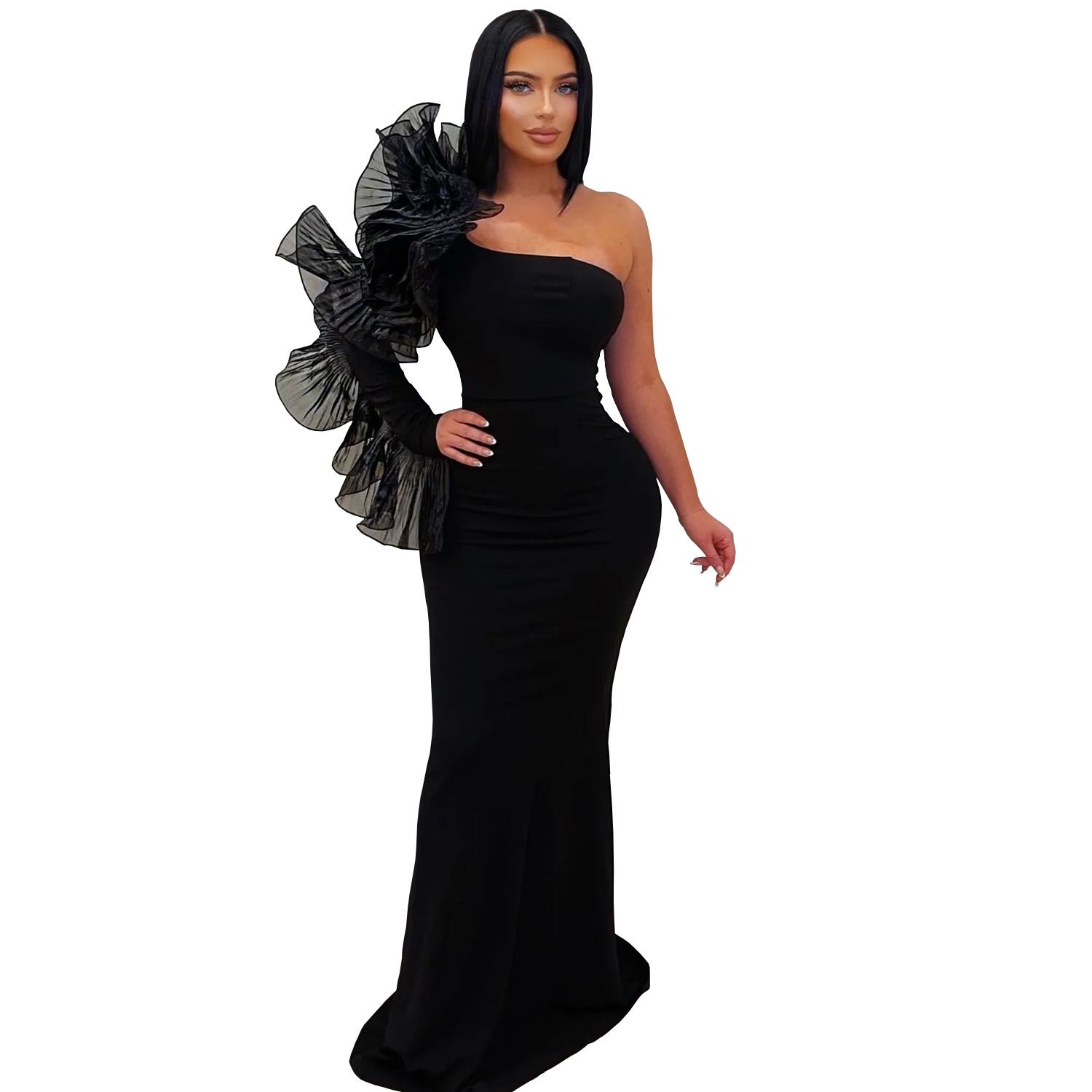 2026 nuevo vestido negro con v - Briar Cosplay Prop reseña y precio