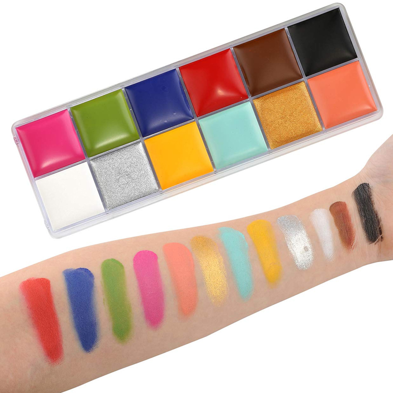 Kit de maquillaje SFX, 12 colo - Body Paint Sfx reseña y precio
