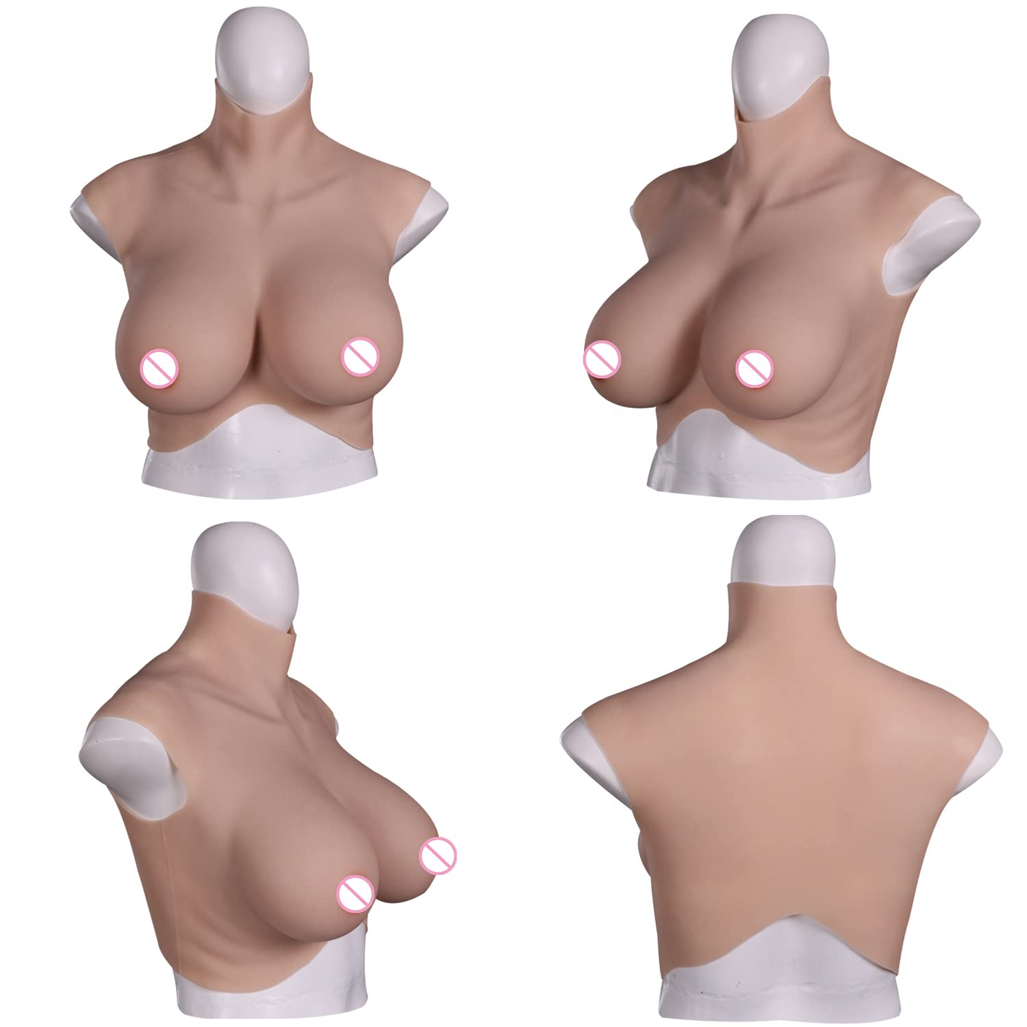 Pechos falsos para hombres, re - Cosplay Prop Filler reseña y precio