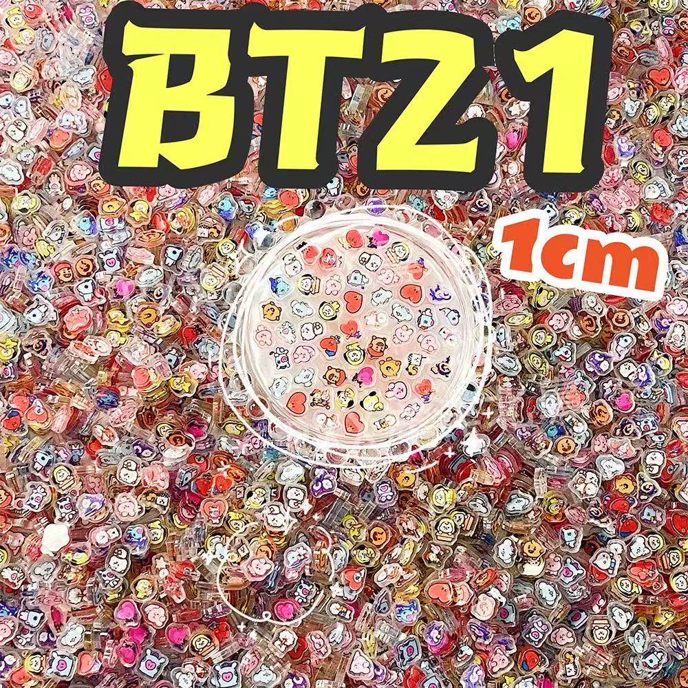 100 piezas BT21 BTS de acrílic - Cosplay Material For Prop reseña y precio